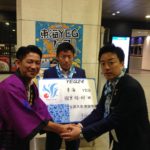 日本YEG全国大会のキャラバンをお出迎えしました